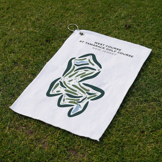 West Course at Tamarack Golf Course, New Jersey - Printed Golf Courses