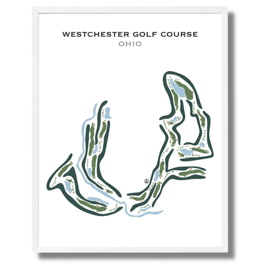 Westchester Golf Course, Ohio - Printed Golf Course