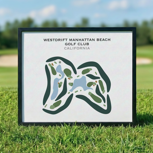 Westdrift Manhattan Beach Golf Club, California - Printed Golf Courses
