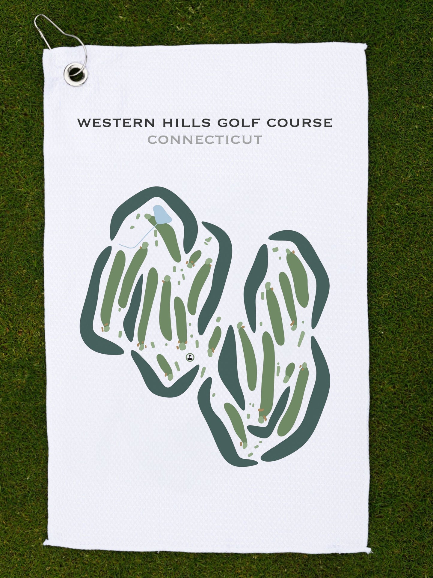 Western Hills Golf Course, Connecticut - Printed Golf Courses