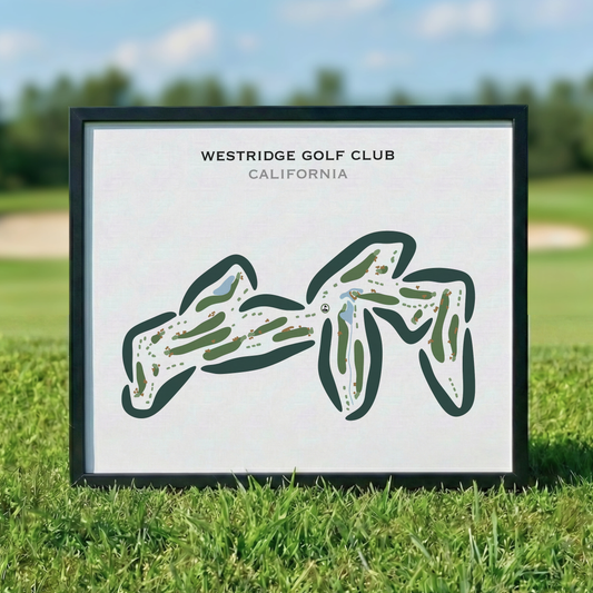 Westridge Golf Club, California - Printed Golf Courses
