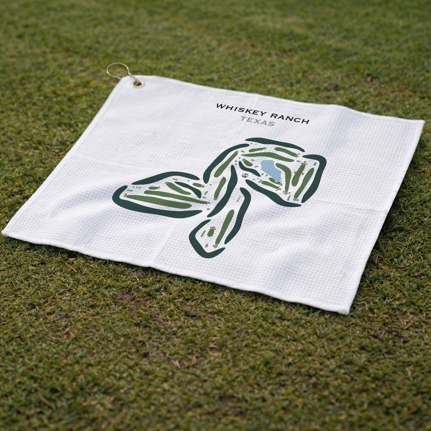 Whiskey Ranch, Texas - Printed Golf Courses