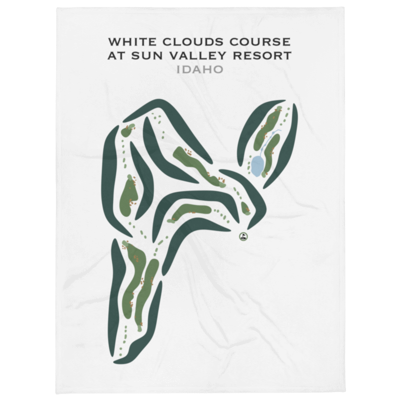 White Clouds Course at Sun Valley Resort, Idaho - Printed Golf Courses