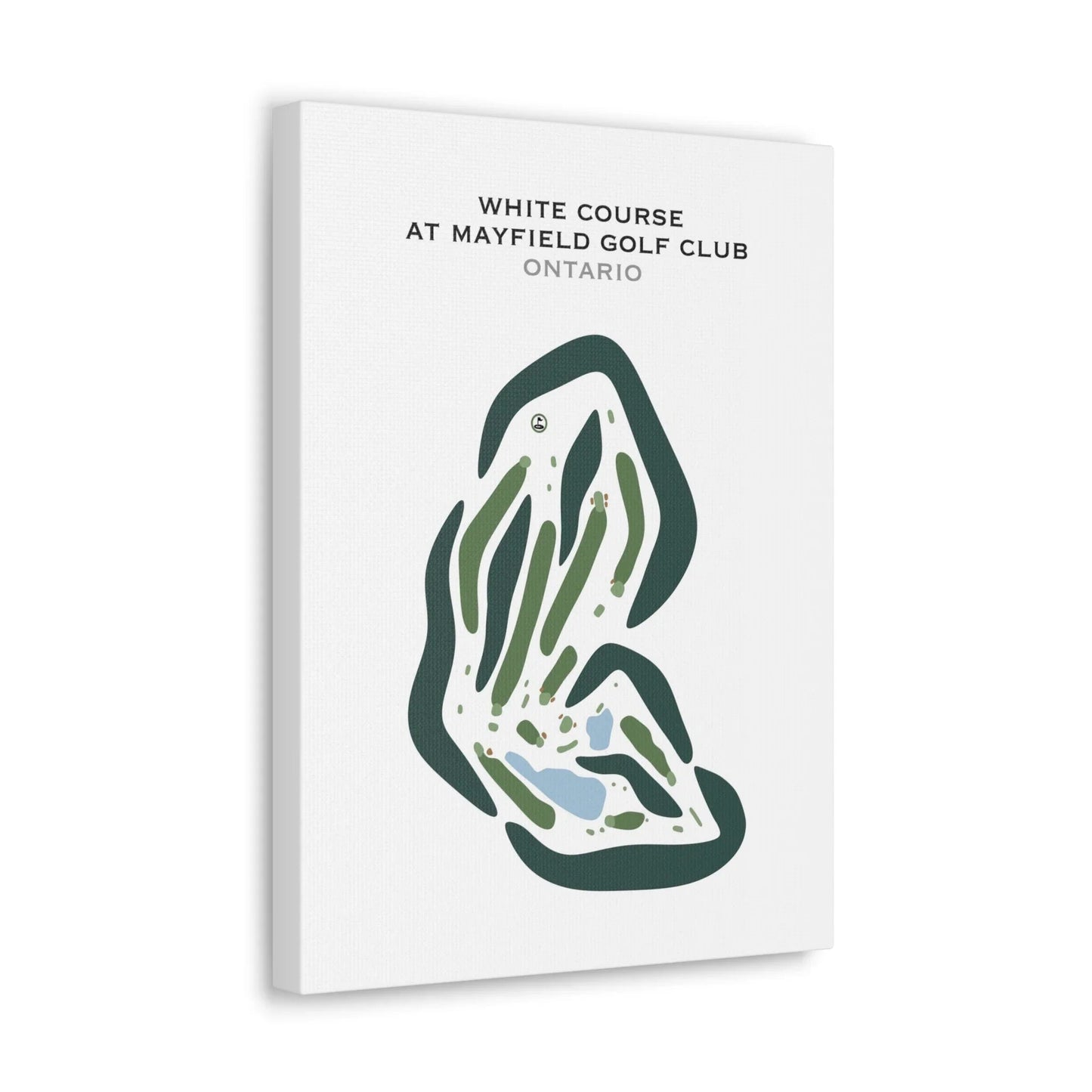 White Course at Mayfield Golf Club, Ontario, Canada - Printed Golf Courses
