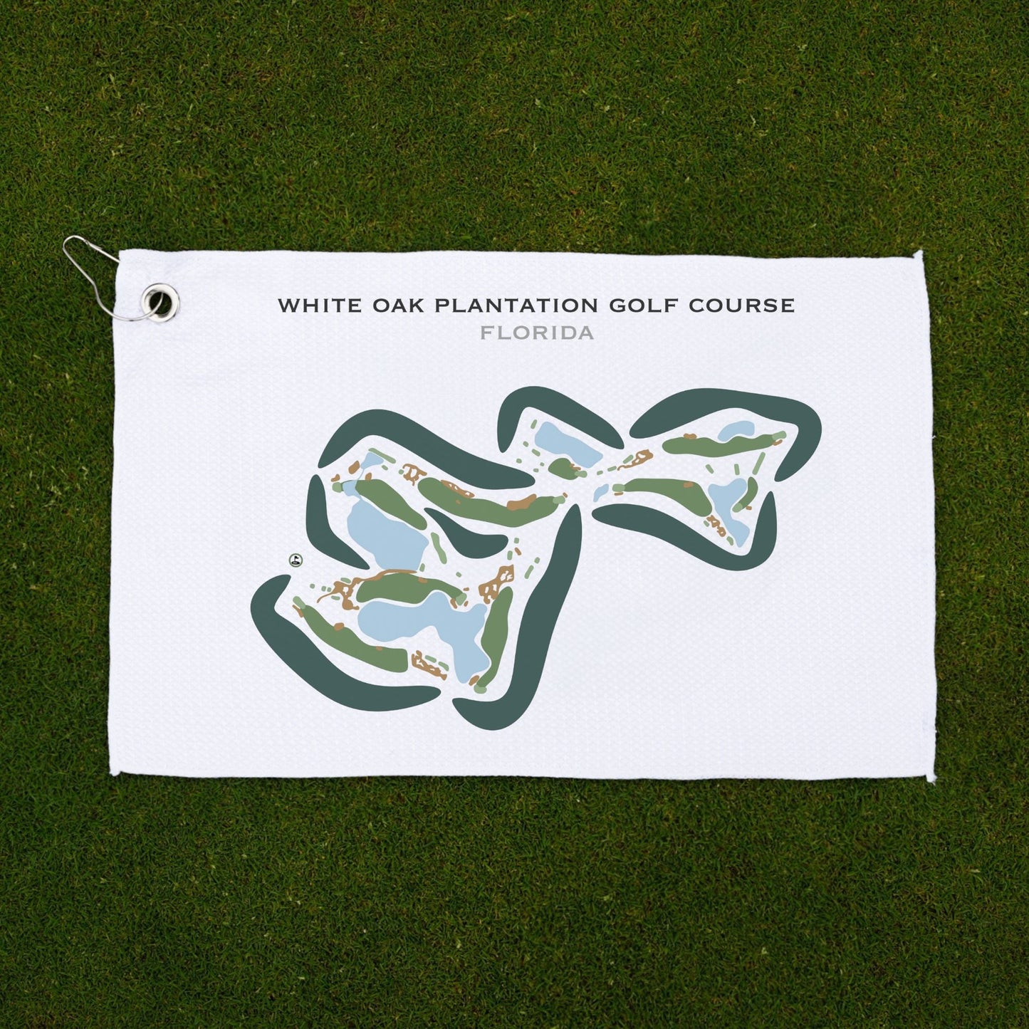 White Oak Plantation Golf Course, Florida - Printed Golf Courses