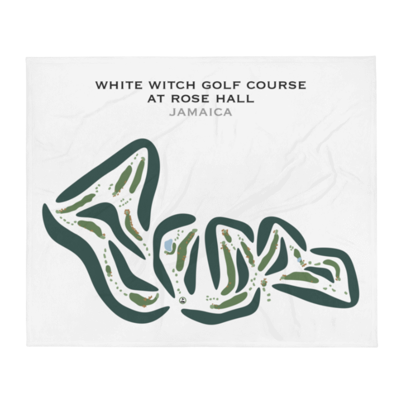 White Witch Golf Course at Rose Hall, Jamaica - Printed Golf Courses