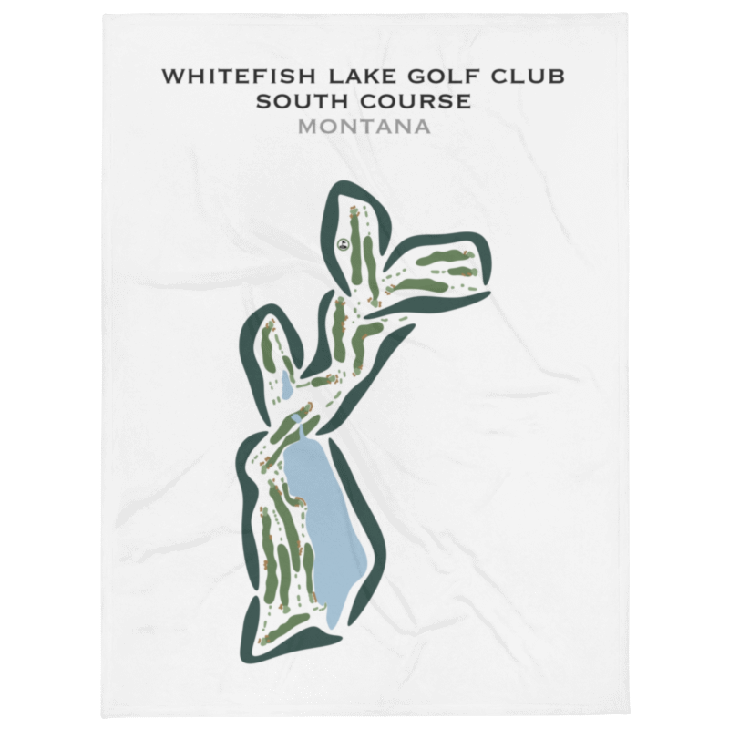 Whitefish Lake Golf Club - South Course, Montana - Printed Golf Courses