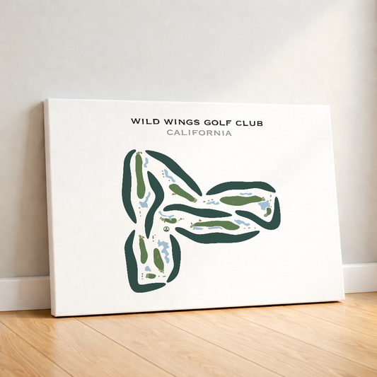 Wild Wings Golf Club, California - Printed Golf Courses
