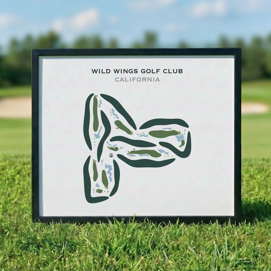Wild Wings Golf Club, California - Printed Golf Courses
