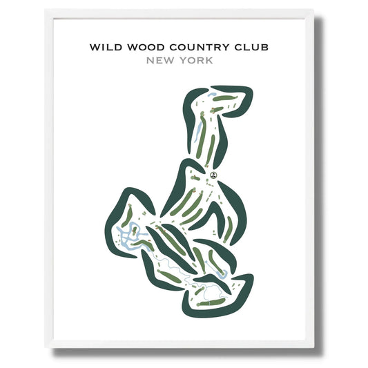 Wild Wood Country Club, New York - Printed Golf Courses