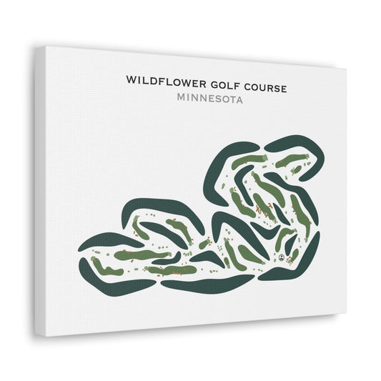Wildflower Golf Course, Minnesota - Printed Golf Courses