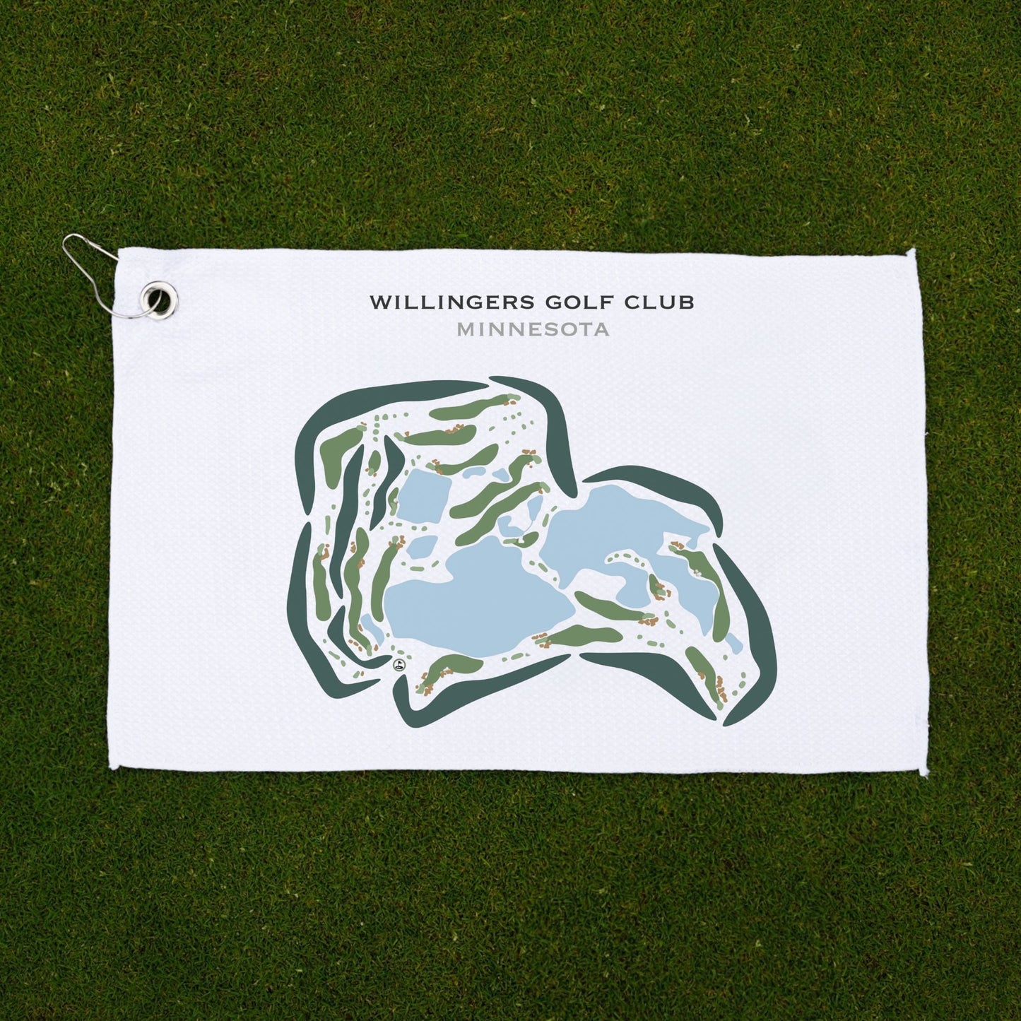 Willingers Golf Club, Minnesota - Printed Golf Courses