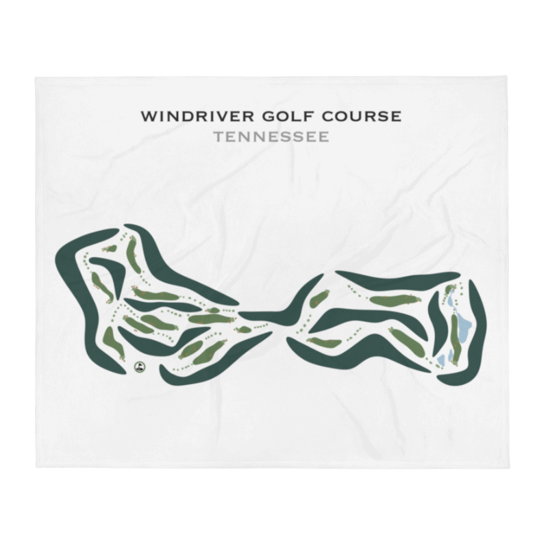 WindRiver Golf Course, Tennessee - Printed Golf Courses