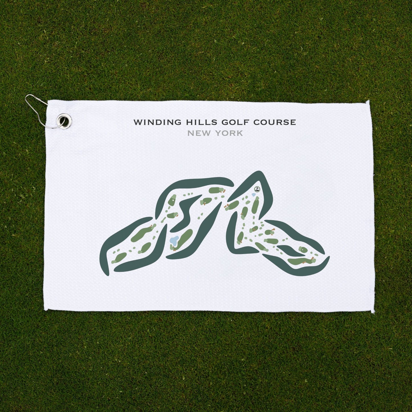 Winding Hills Golf Course, New York - Printed Golf Courses