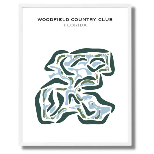 Woodfield Country Club, Florida - Printed Golf Courses