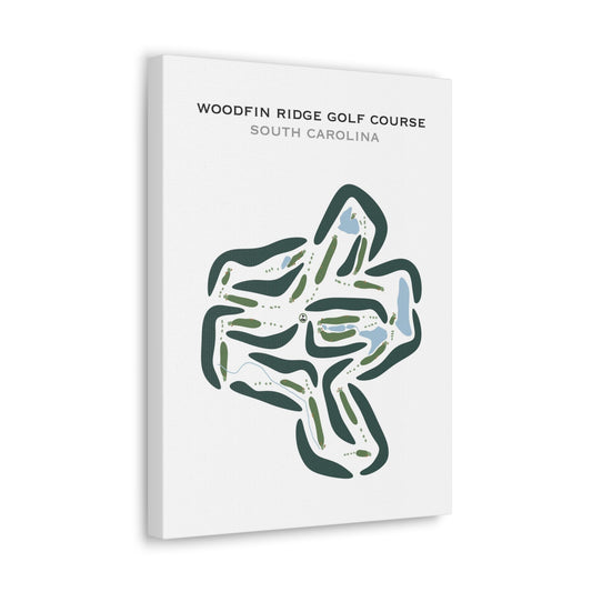 Woodfin Ridge Golf Course, South Carolina - Printed Golf Courses