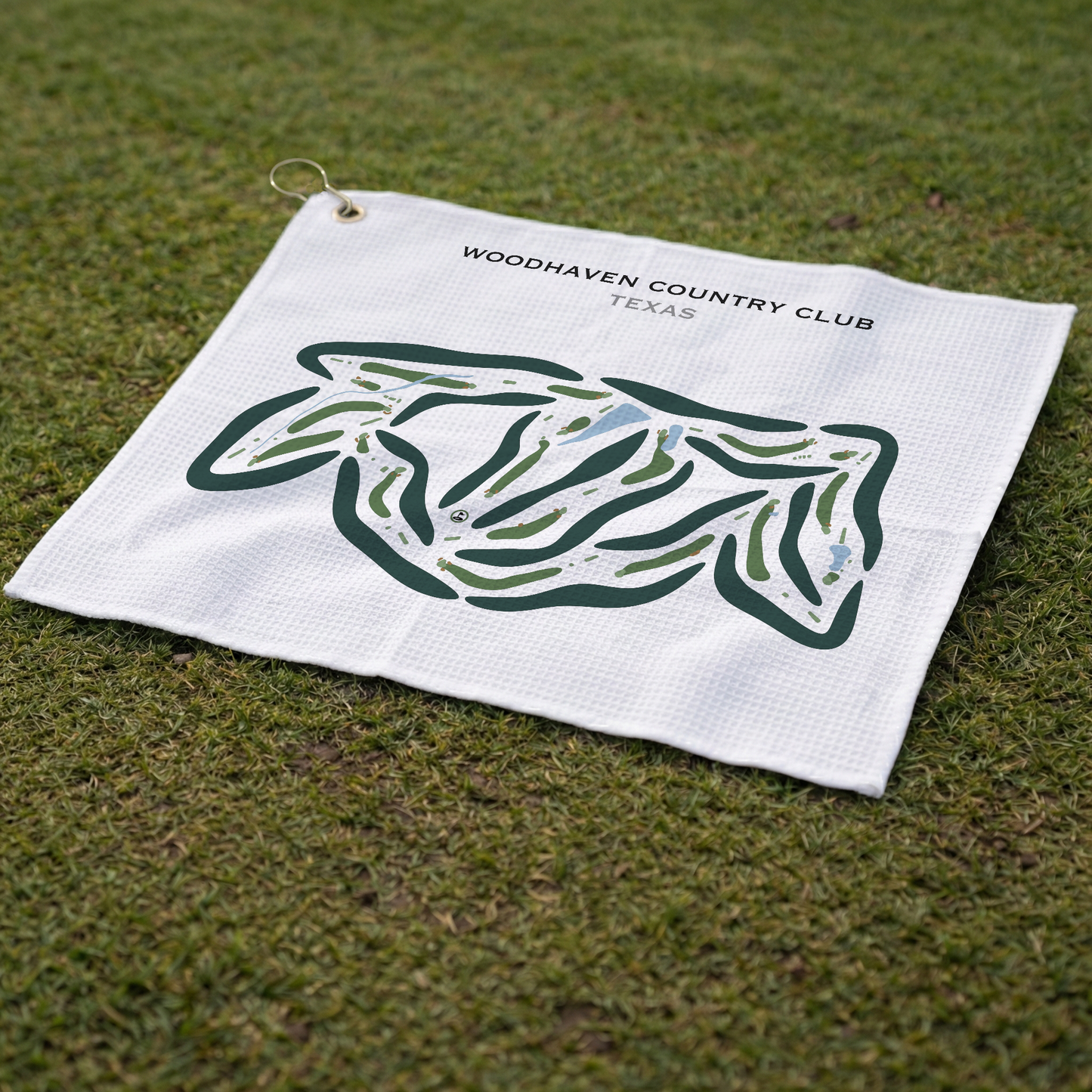 Woodhaven Country Club, Texas - Printed Golf Courses