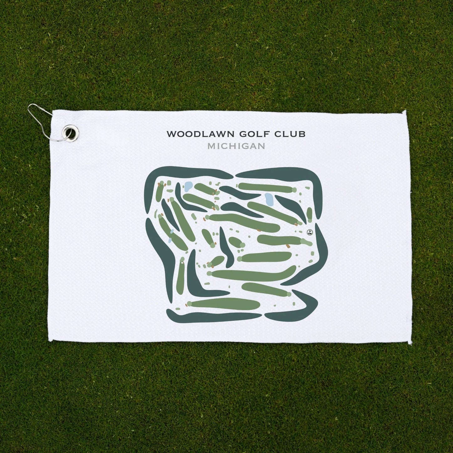 Woodlawn Golf Club, Michigan - Printed Golf Courses