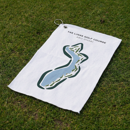 Yas Links Golf Course, Abu Dhabi - United Arab Emirates - Printed Golf Courses