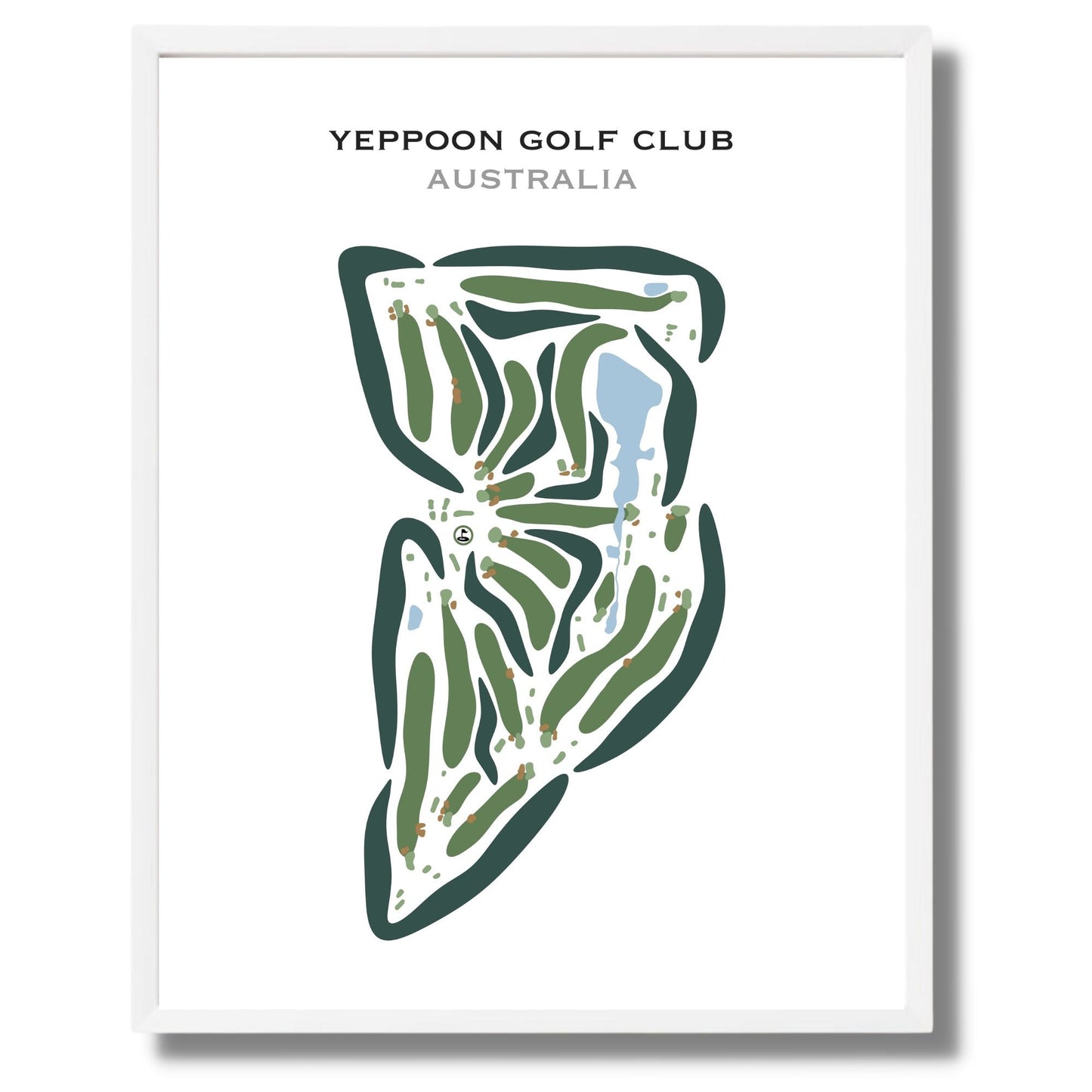 Yeppoon Golf Club, Australia - Printed Golf Courses