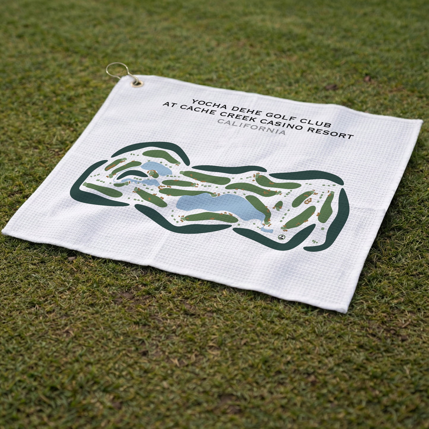 Yocha Dehe Golf Club at Cache Creek Casino Resort, California - Printed Golf Courses