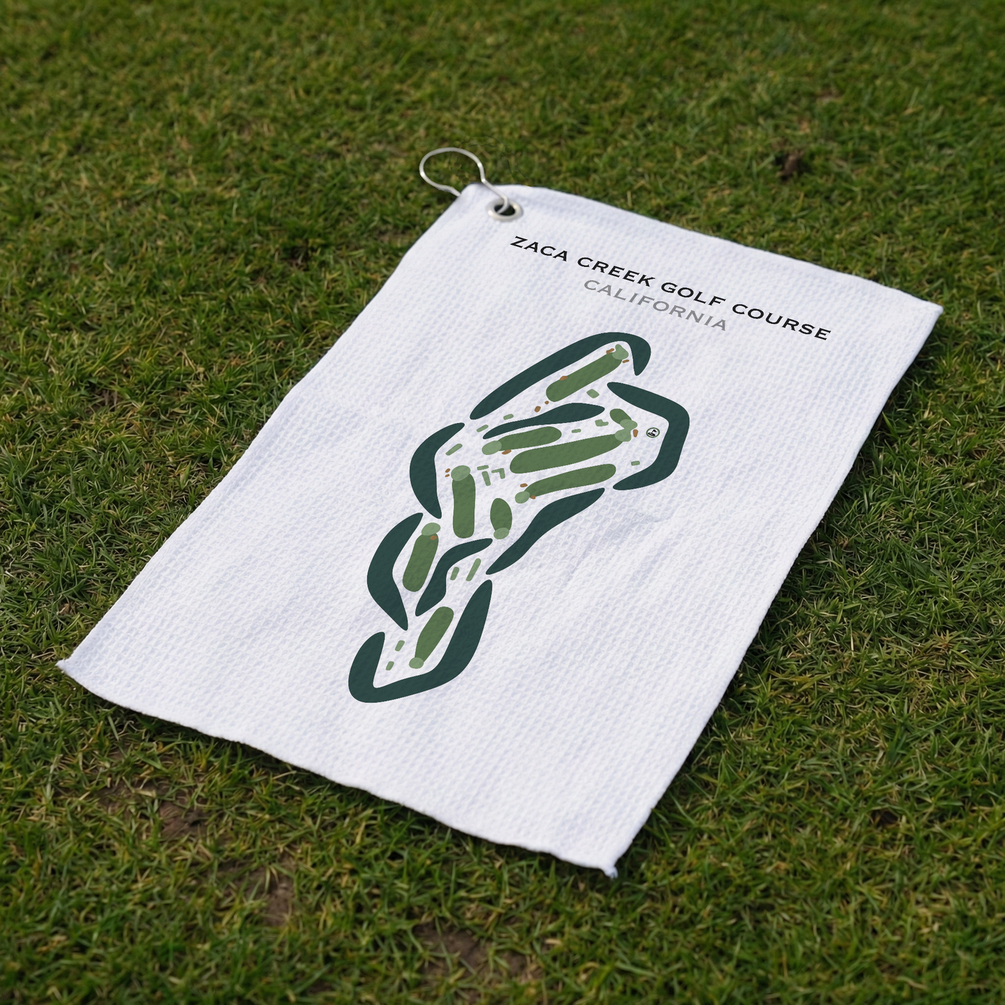 Zaca Creek Golf Course, California - Printed Golf Courses