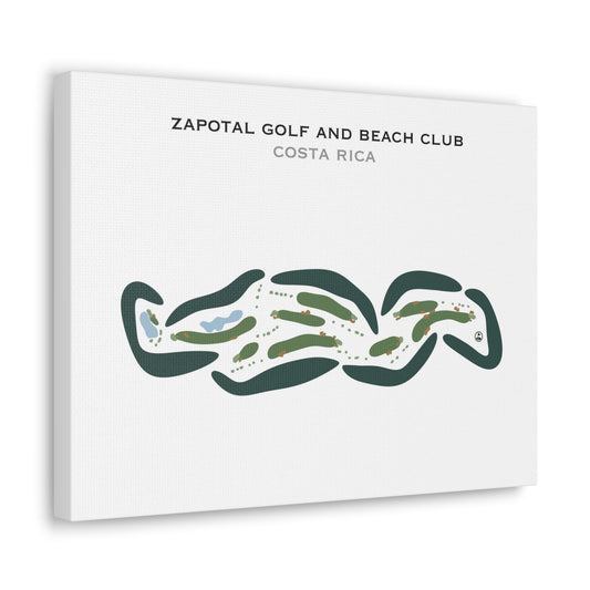 Zapotal Golf and Beach Club, Costa Rica - Printed Golf Courses