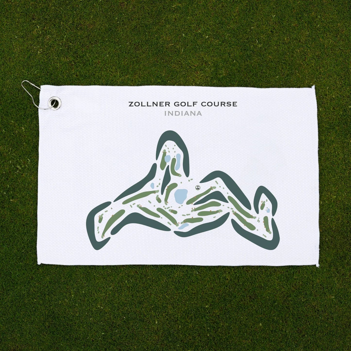 Zollner Golf Course, Indiana - Printed Golf Courses