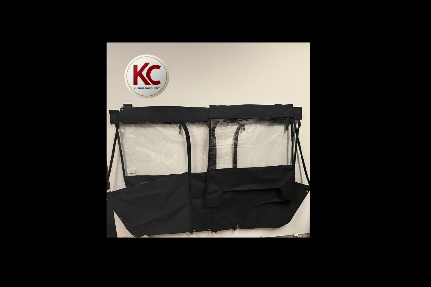 Track Style Golf Cart Enclosure Wall Mount