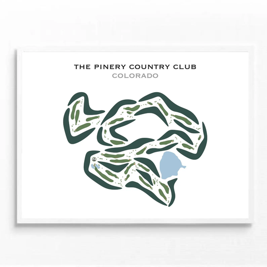 The Pinery Country Club, Colorado - Printed Golf Courses